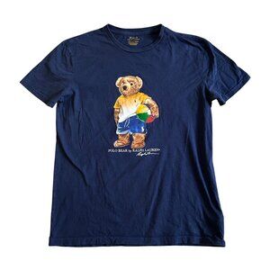 Polo Ralph Lauren Womens Sz Small Polo Bear Slim Fit T-Shirt